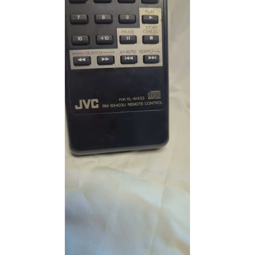 JVC RM-SX403U Remote Control for XL-M403 Compact Disc Player Black OEM - Picture 4 of 5